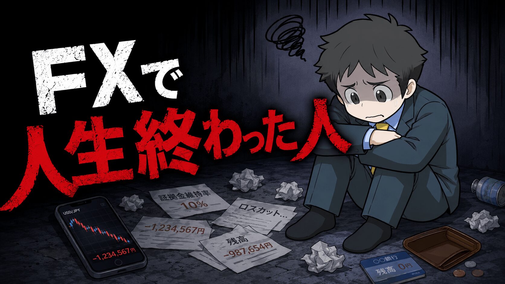 FXで人生終わった人